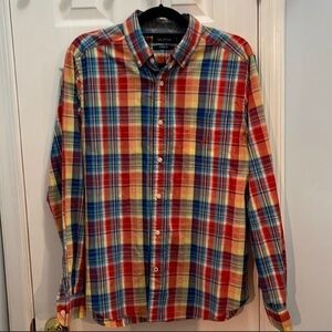 Nautica Button Down Classic Fit Men's Shirt Size Medium
